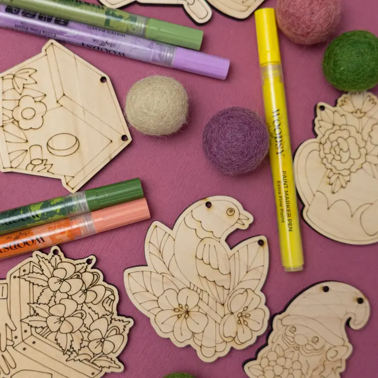 Woodsy Craft Co. Garden DIY Craft Kit