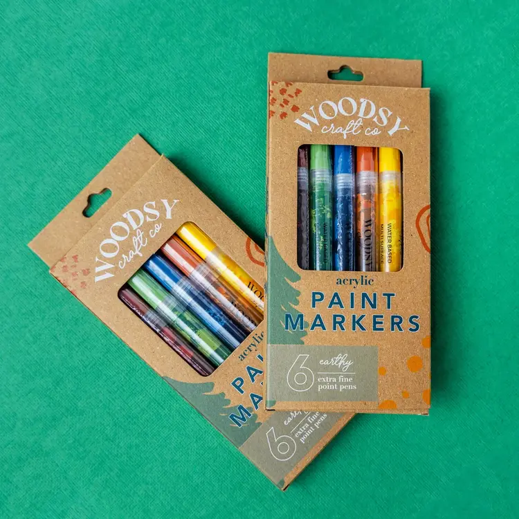 Woodsy Craft Co. Woodsy Marker Set (Earthy)