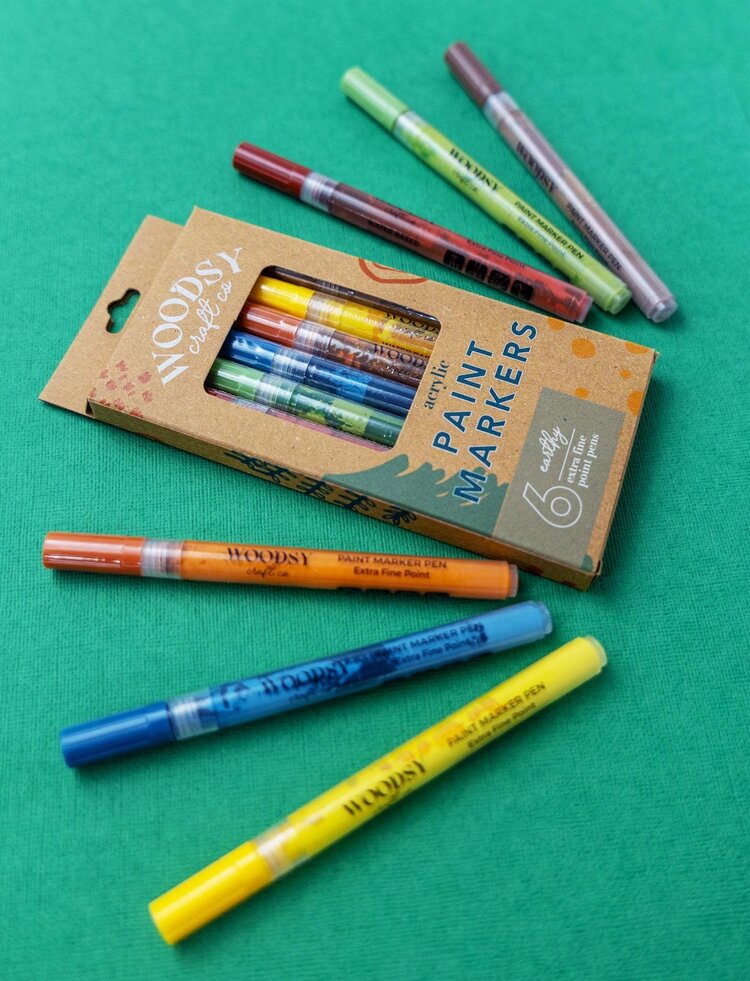 Woodsy Craft Co. Woodsy Marker Set (Earthy)