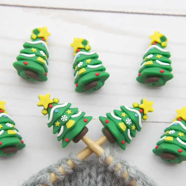 Fox & Pine Stitches Festive Tree Stitch Stoppers