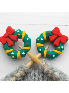 Fox & Pine Stitches Christmas Wreath Stitch Stoppers