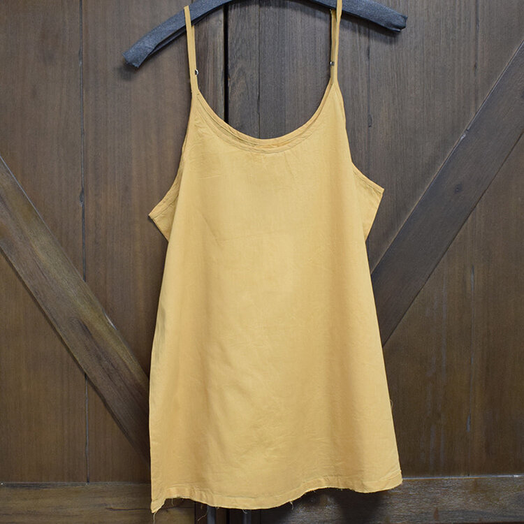 Namsar Cotton Camisole (Mustard)