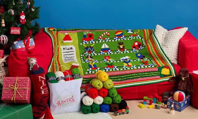 Sirdar Santa's Workshop Crochet-Along Yarn Bundle