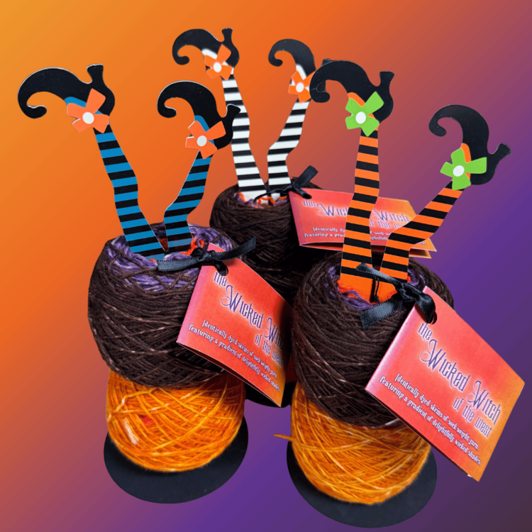 HowdyDo Wicked Witch Sock Yarn