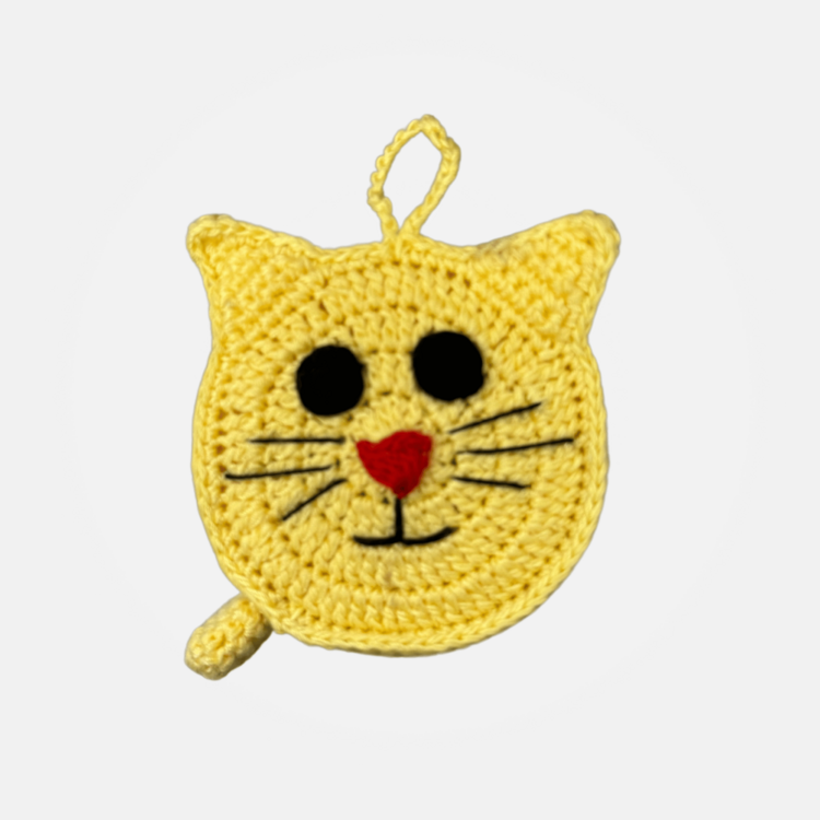 Cat Tape Measure (Yellow)
