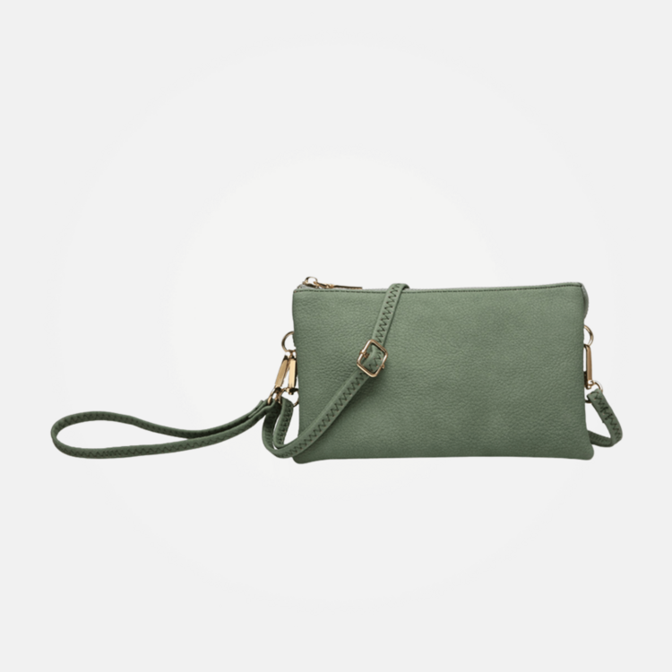 Jen & Co. Riley Crossbody (Army Green)