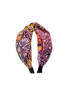 Bohemian Embroidered Headband (Pink)