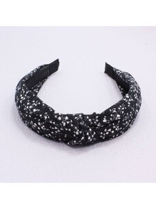 Simple Print Headband (Black)