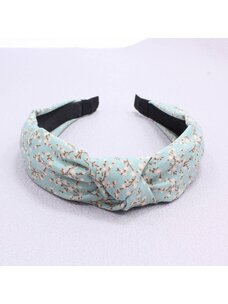 Simple Print Headband (Light Blue)