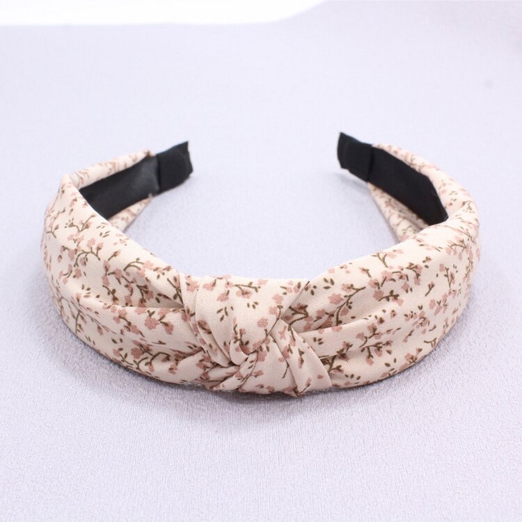 Simple Print Headband (Pink)