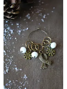 NNK Press Winter Scarf Stitch Marker Set