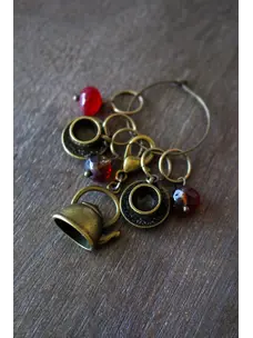 NNK Press Tea Time Stitch Marker Set