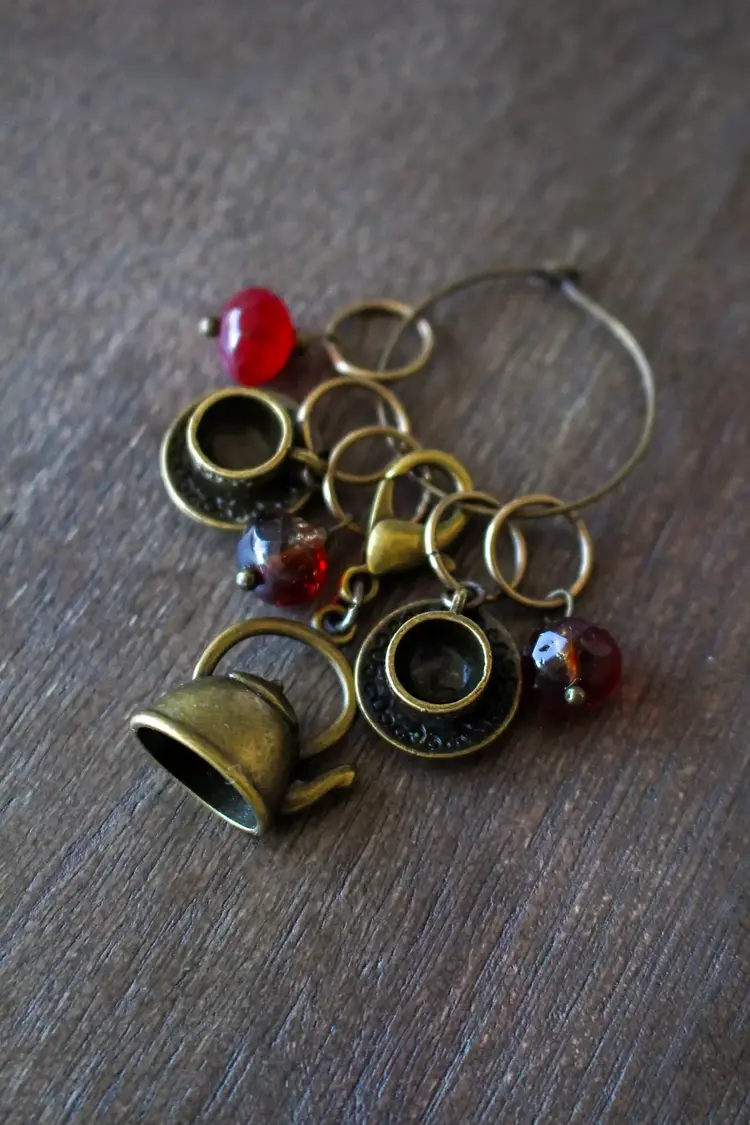 NNK Press Tea Time Stitch Marker Set