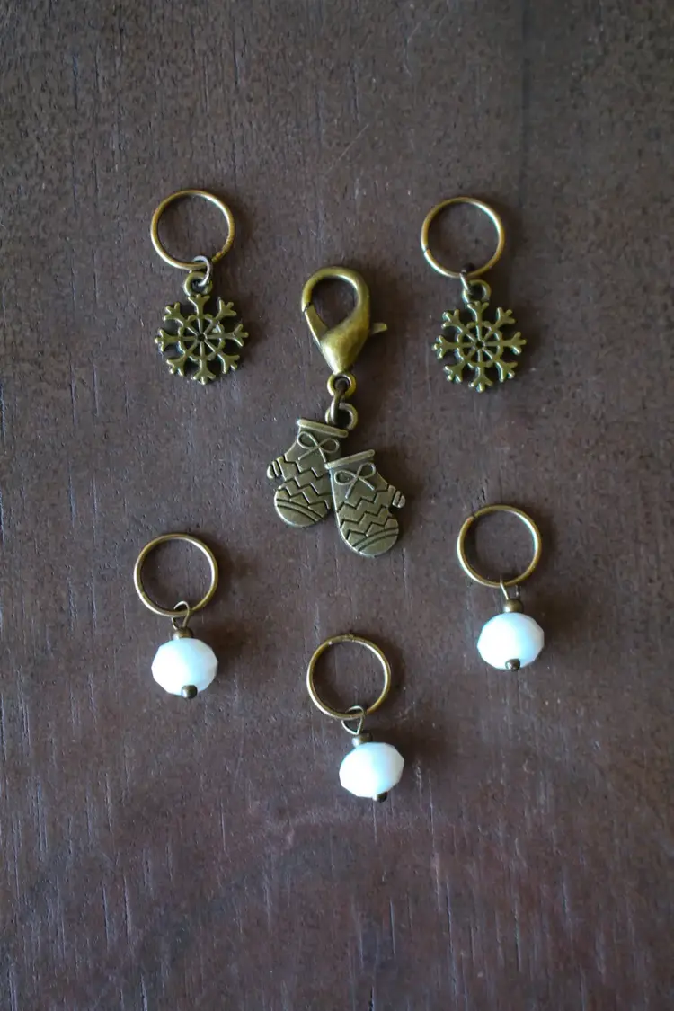 NNK Press Winter Mittens Stitch Marker Set