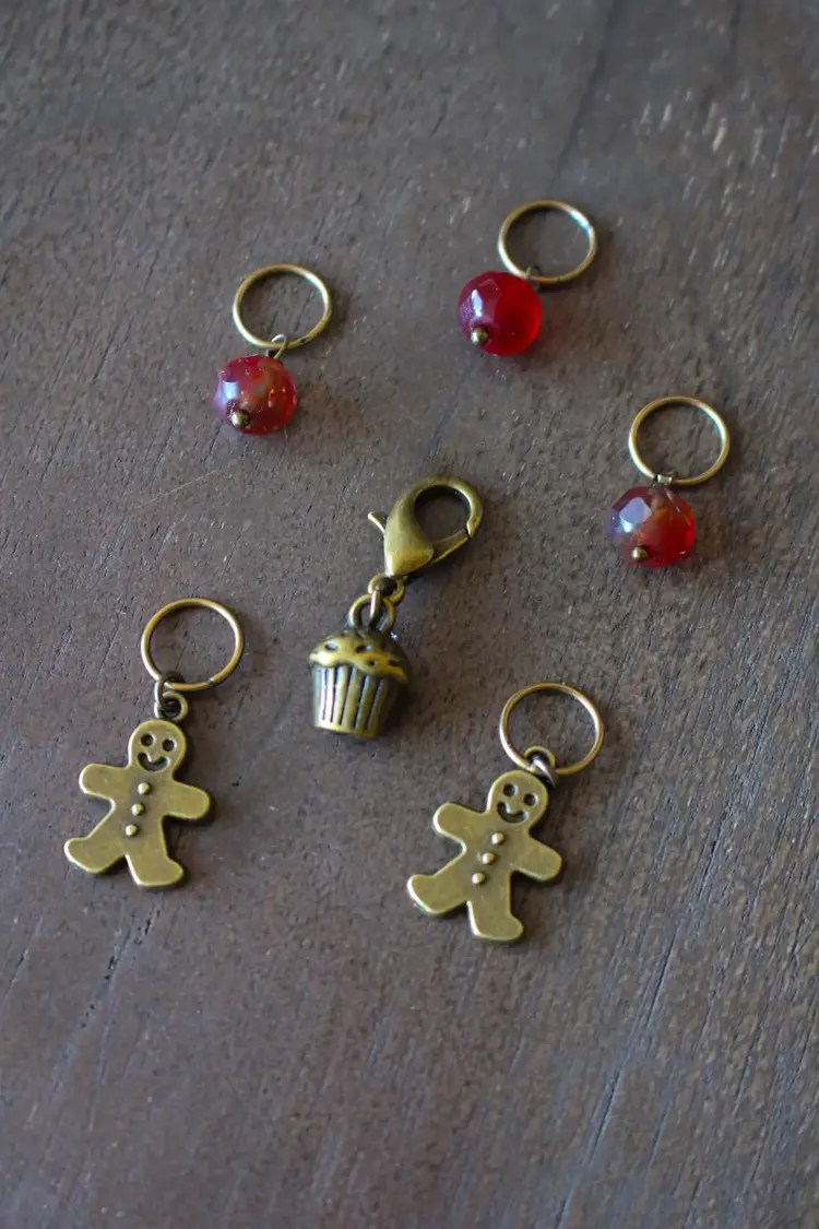 NNK Press Cozy Baking Stitch Marker Set