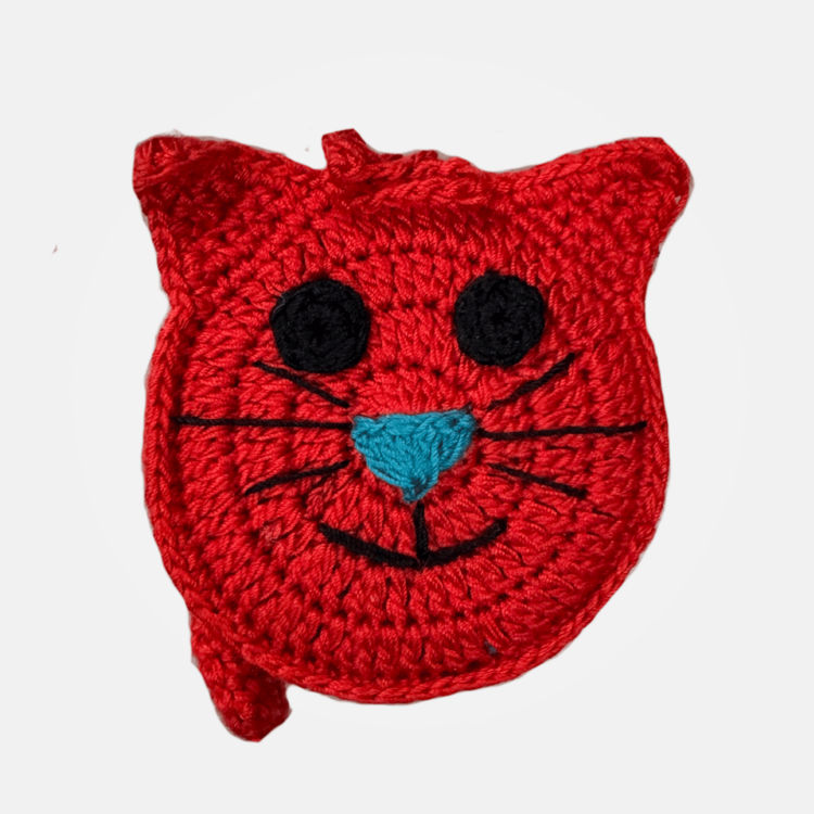 Cat Tape Measure (Red)