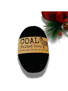 Twisted Purl Felted Soap (Coal)