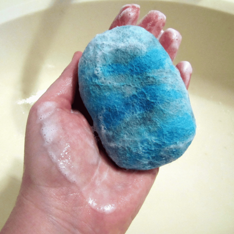 Twisted Purl Felted Soap