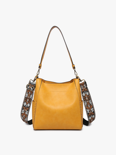 Jen & Co. Penny Bucket Bag (Mustard)