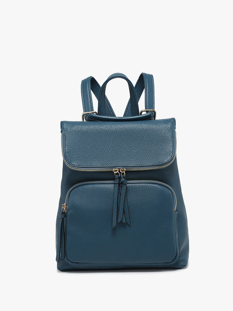 Jen & Co. Everlee Convertible Backpack (Prussian Blue)