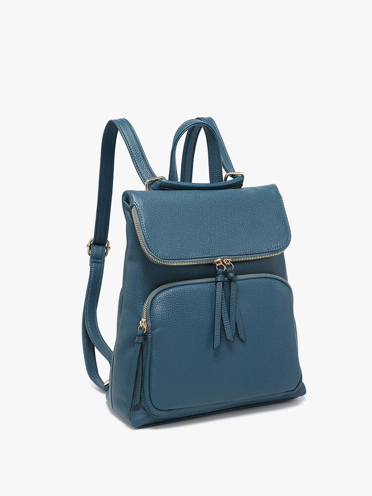 Jen & Co. Everlee Convertible Backpack (Prussian Blue)