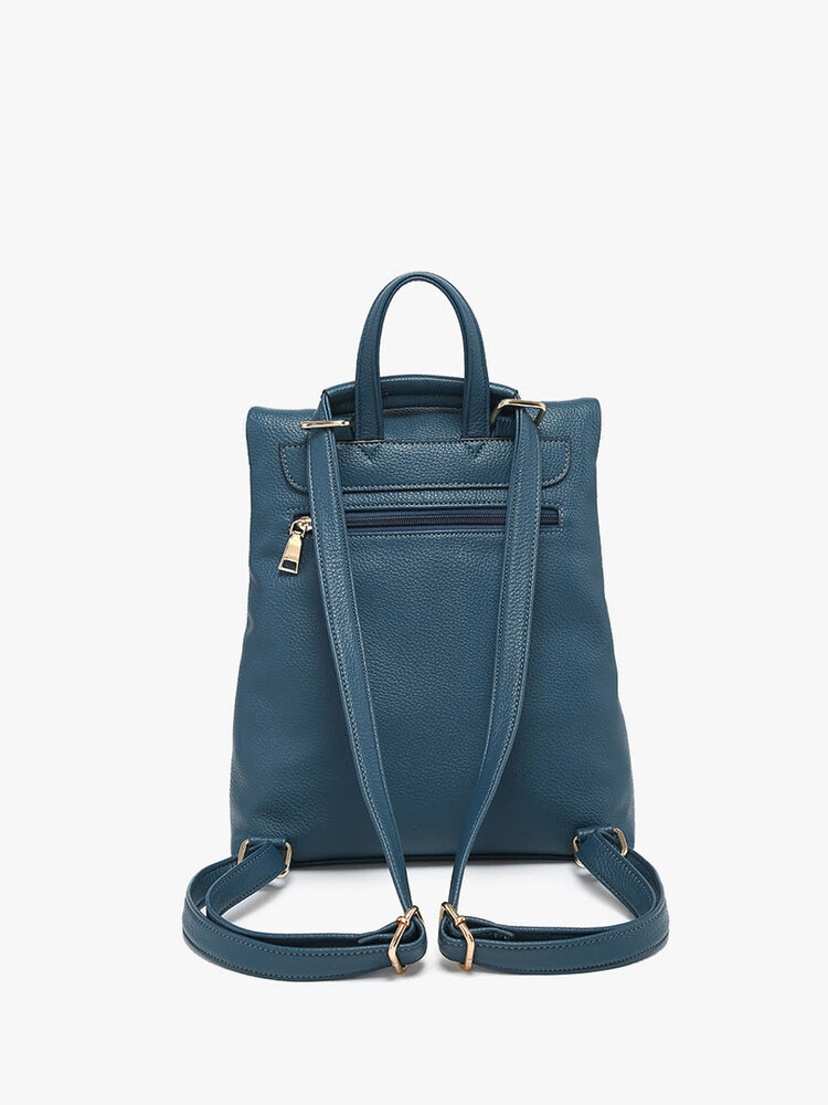 Jen & Co. Everlee Convertible Backpack (Prussian Blue)