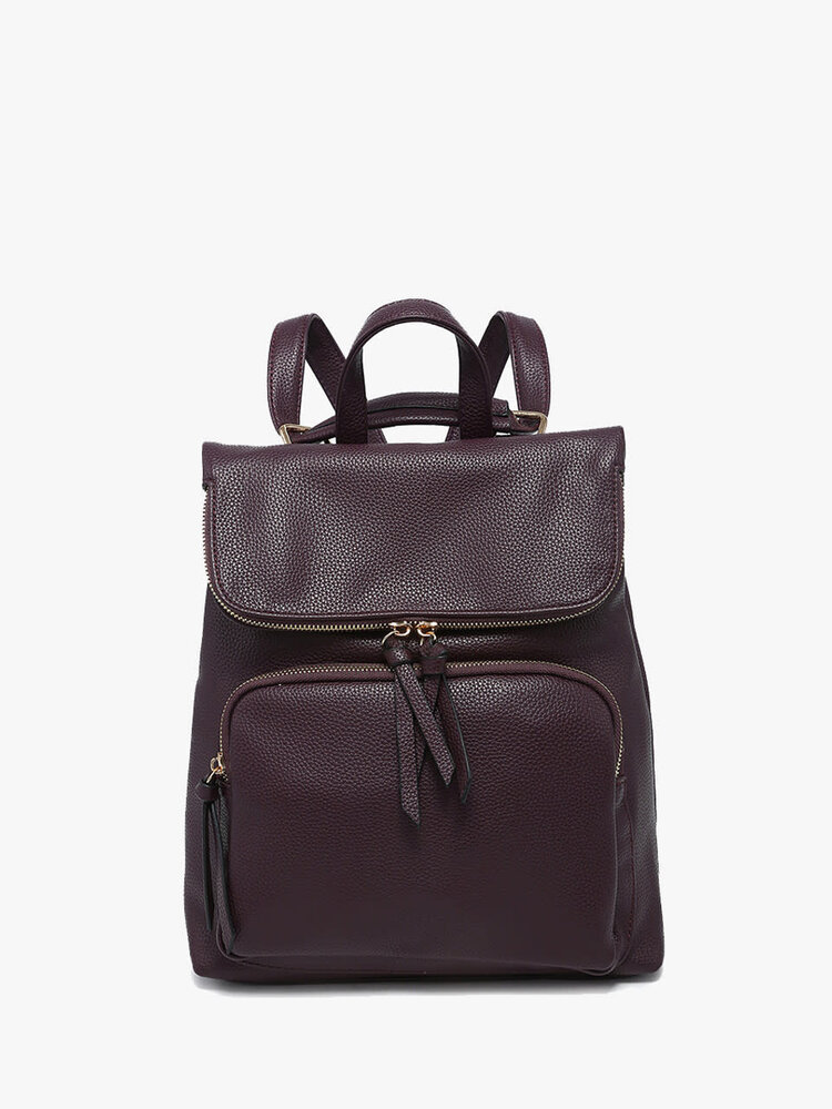 Jen & Co. Everlee Convertible Backpack (Sangria)