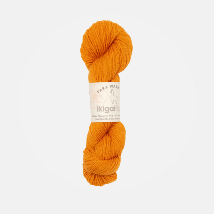 Ikigai Fiber Paka Washi | Saffron