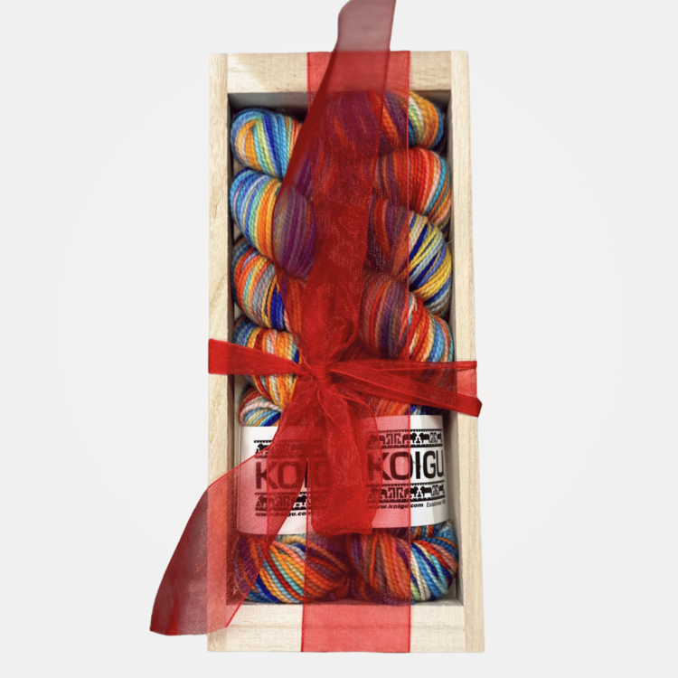 Koigu KPPPM Sock Crate | Festive (P882)