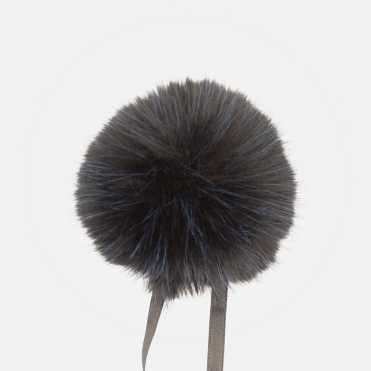 Ikigai Fiber Faux Fur Pom Pom (Blue)