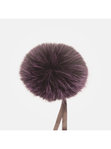 Ikigai Fiber Faux Fur Pom Pom (Grape)