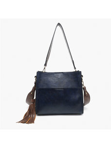 Jen & Co. Lyla Bucket Bag (Navy)