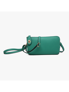 Jen & Co. Kendall Crossbody (Kelly Green)