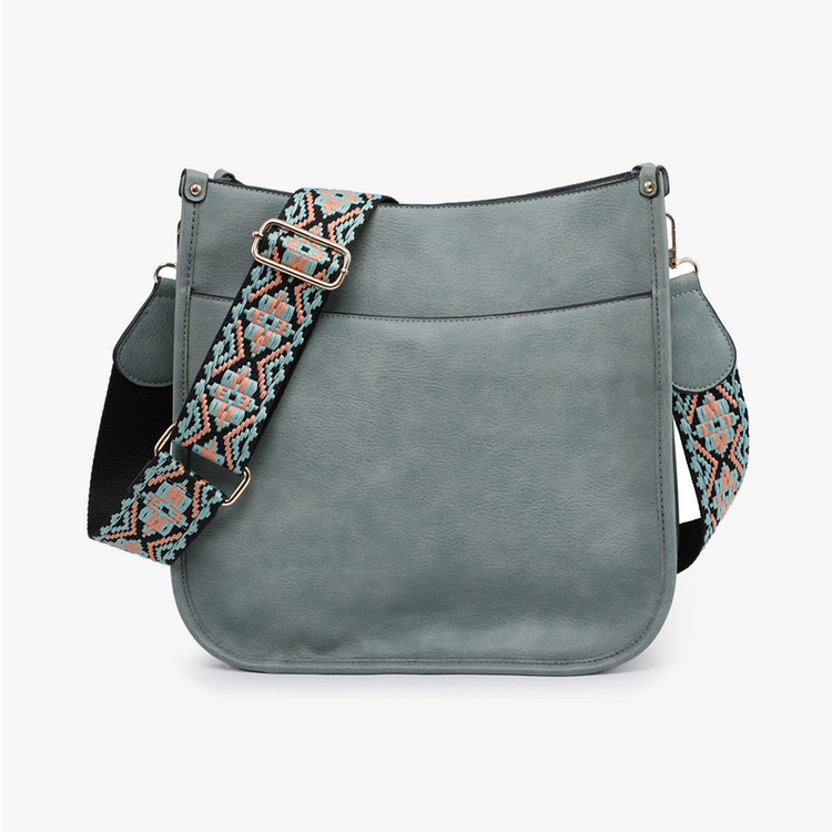 Jen & Co. Chloe Crossbody (Teal)
