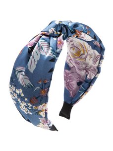 Bohemian Floral Headband (Blue)