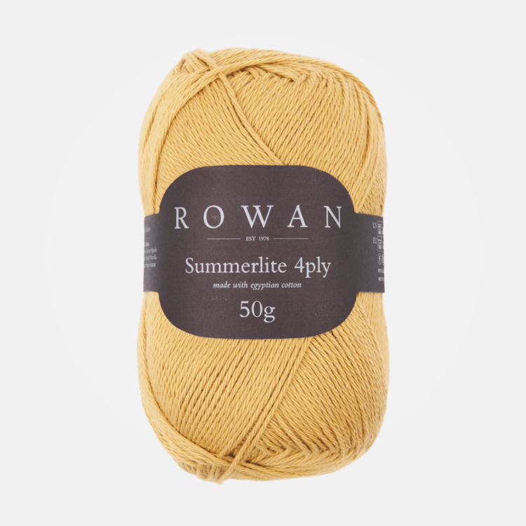 Rowan Summerlite 4ply | 455 (Mustard)
