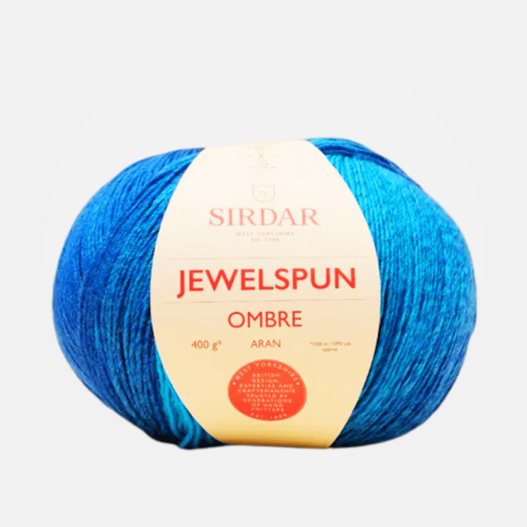 Sirdar Jewelspun Ombre Aran | 106 (Midnight Blues)