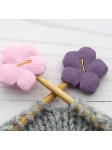 Fox & Pine Stitches Hibiscus Stitch Stoppers