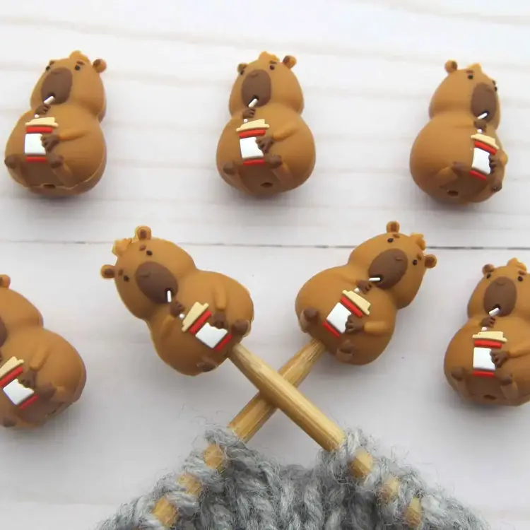 Fox & Pine Stitches Capybara Stitch Stoppers