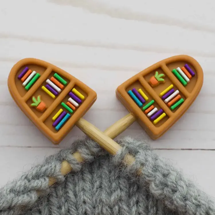 Fox & Pine Stitches Book Lover Stitch Stoppers