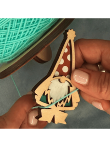 Lemonwood Gnome Yarn Cutter