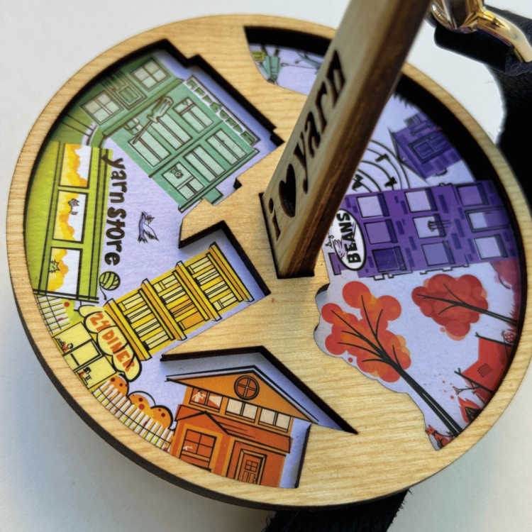 Lemonwood Mini Minder (I Spy...YARN!)