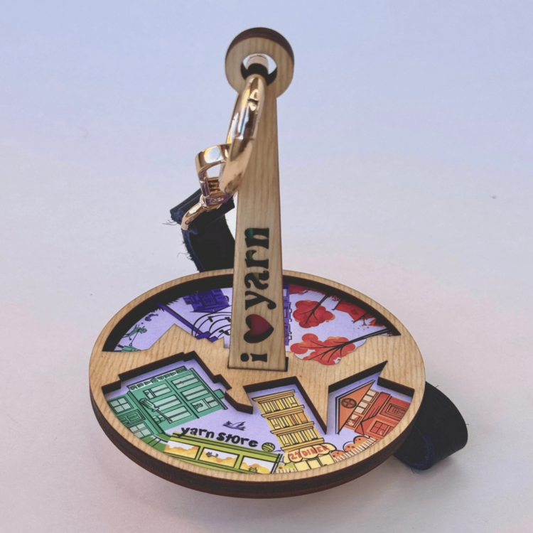 Lemonwood Mini Minder (I Spy...YARN!)