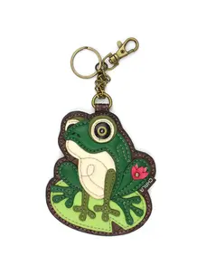 Chala Lily Frog Key Fob/Coin Purse