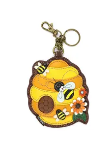 Chala Bee Hive Key Fob/Coin Purse