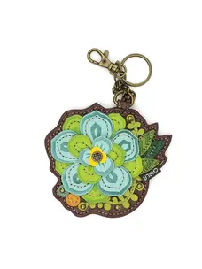 Chala Succulent Key Fob/Coin Purse