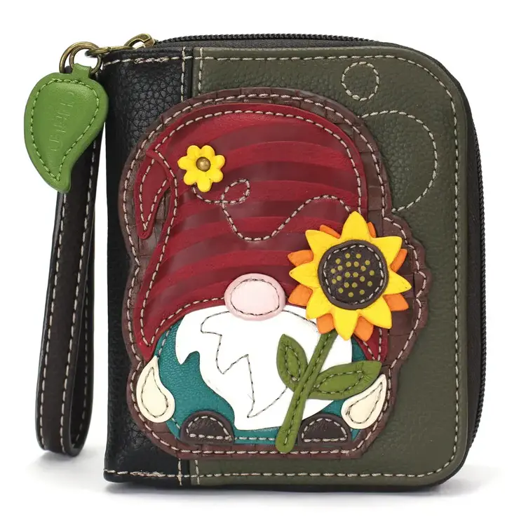 Chala Gnome Zip Around Wallet