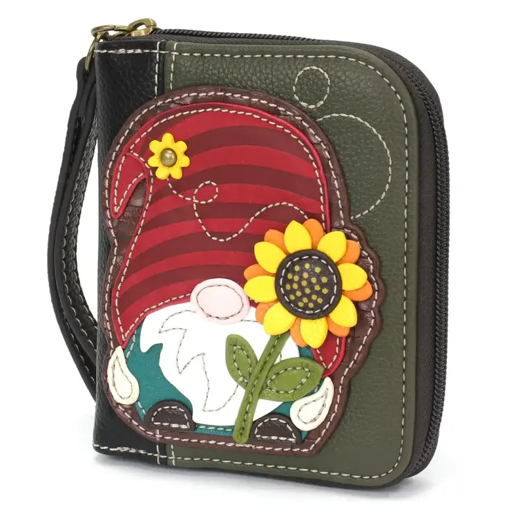 Chala Gnome Zip Around Wallet