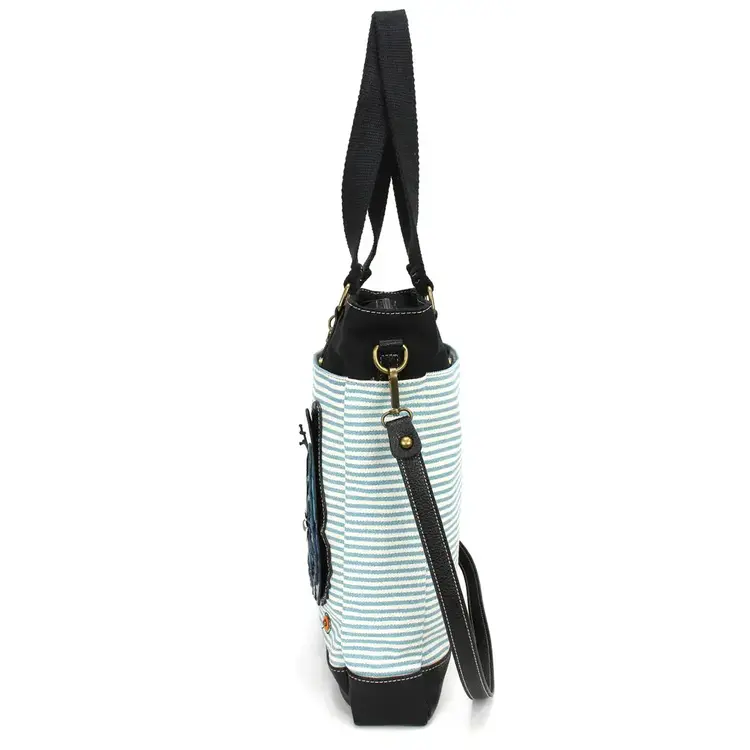 Chala Blue Butterfly Work Tote