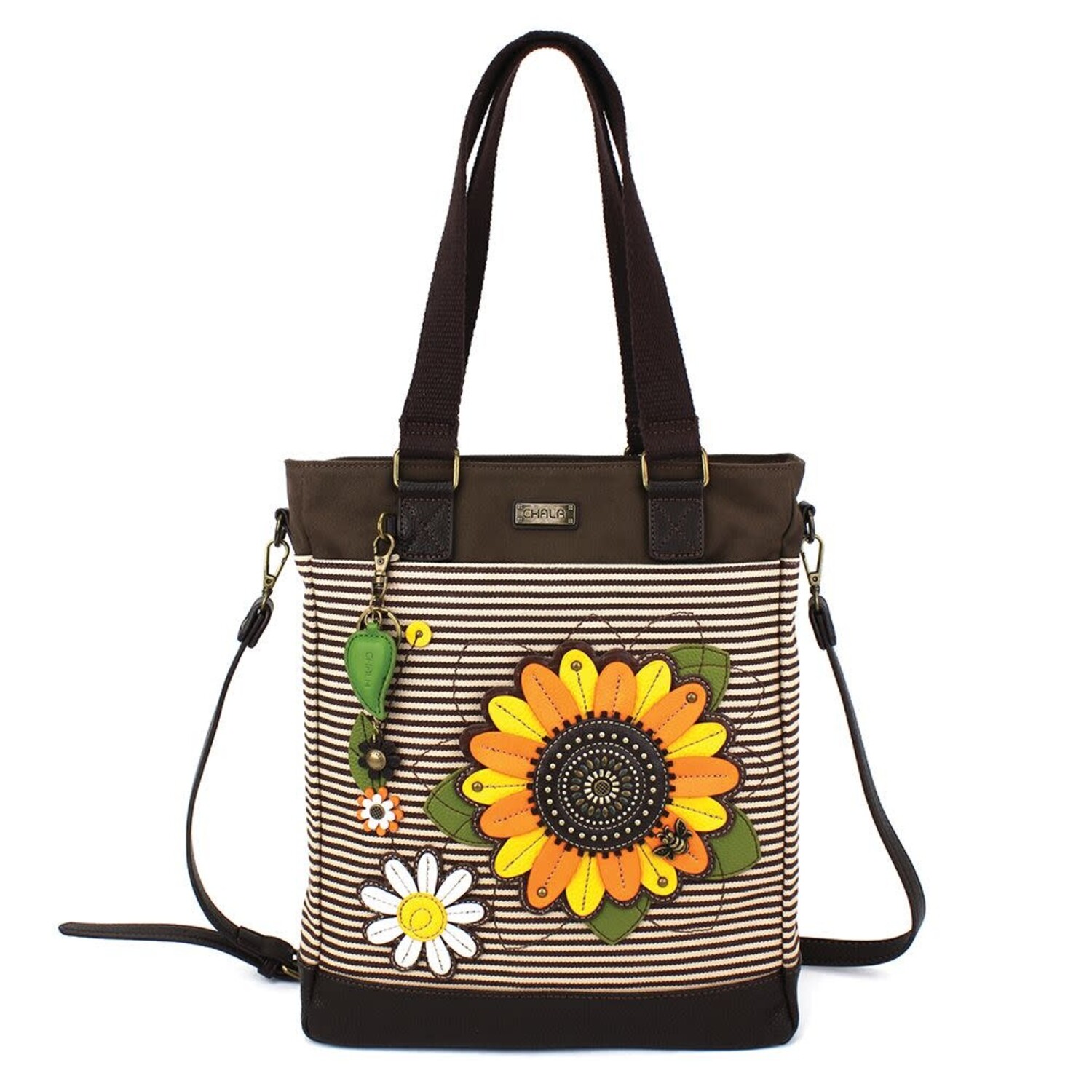CHALA Canvas Sling Bag - Sunflower Chala Sunflower Venture Mini Carryall Handbag Navy  main image 4